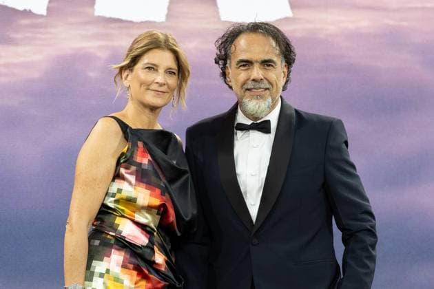 September 22, 2026, London, United Kingdom: MaroÂ­a Eladia Hagerman and Alejandro GonzoÂ¡lez IoÂ±oÂ¡rritu attend the Global Film Premiere of Digger, in Leicester Square, London.Cast and guests attend the Global Film Premiere of Digger, in Leicester Square, London London United Kingdom - ZUMAs197 20260922_aaa_s197_268 Copyright: xPhilxLewisx