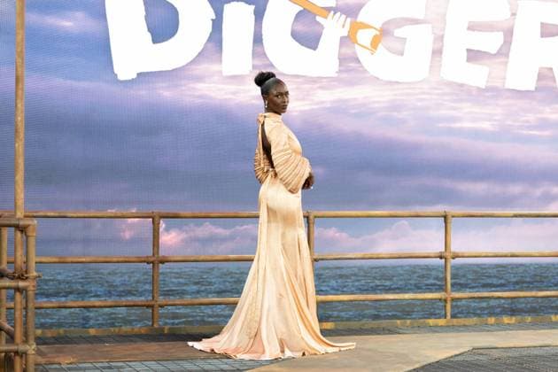 September 22, 2026, London, United Kingdom: Jodie Turner-Smith attends the Global Film Premiere of Digger, in Leicester Square, London.Cast and guests attend the Global Film Premiere of Digger, in Leicester Square, London London United Kingdom - ZUMAs197 20260922_aaa_s197_217 Copyright: xPhilxLewisx