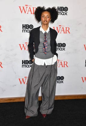 NEW YORK, NY - SEPTEMBER 22: Kayla Green at the New York Red Carpet Premiere of the HBO Original Drama Series War on September 22, 2026 at the Perelman Performing Arts Center in New York City. Copyright: xmpi099 MediaPunchx