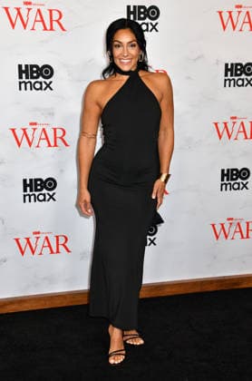 NEW YORK, NY - SEPTEMBER 22: Nikki Hall at the New York Red Carpet Premiere of the HBO Original Drama Series War on September 22, 2026 at the Perelman Performing Arts Center in New York City. Copyright: xmpi099 MediaPunchx