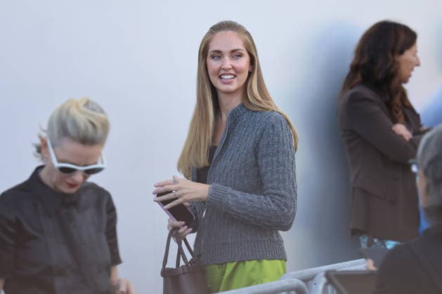 September 22, 2026, Milan, Rome, Italy: September 22, 2026, Milan. Fashion Week - Prada. Fashion Week. Pictured: Chiara Ferragni. Milan Italy  - ZUMAa289 20260922_zia_a289_096 Copyright: xPierrexTeyssotx xAgfx