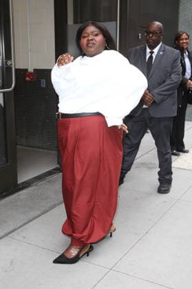 September 22, 2026, New York, New York, USA: GABOUREY SIDIBE at ABC Studios in New York City for Ã¢â‚¬ËœGood Morning AmericaÃ¢ New York USA - ZUMAh16_ 20260922_zaf_h16_096 Copyright: xDanxHerrickx