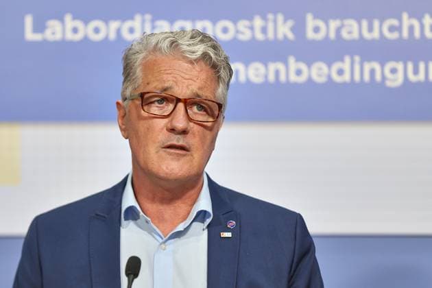 Berlin, Deutschland, 23.09.2026: Haus der Bundespressekonferenz: Pressekonferenz: Akkreditierte Labore in der Medizin e.V. - GOÄ-Reform: So nicht ? Labordiagnostik braucht verlässliche Rahmenbedingungen : Michael Müller, Vorsitzender des ALM e.V. Copyright: xdtsxNachrichtenagenturx dts_136070