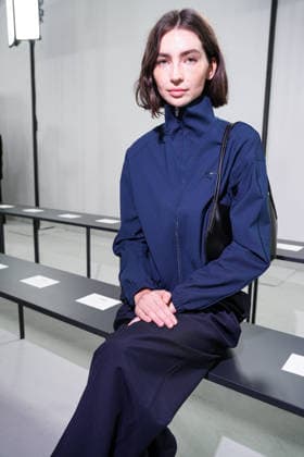 IPA88862593 - Milan, Milan Women™s Fashion Week Spring Summer 2027 - Women™s Fashion, Spring Summer 2027 - Jil Sander fashion show - pictured in the front row: Meadow Walker  Copyright: xRiccardoxGIordanox xRiccardoxGiordano IPAx IPA88862593