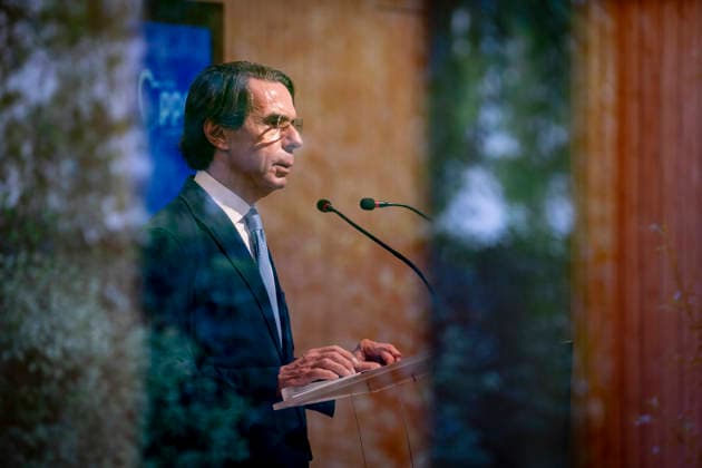 Aznar Inaugurates the FAES 2026 Campus Former Prime Minister and FAES President José María Aznar during the inauguration of the FAES 2026 Campus at the Ortega–Maranón Foundation on September 23, 2026, in Madrid, Spain. Aznar inaugurated the FAES 2026 Campus, which this year is titled Latin America in Transition: Implications for the European Union. September 23, 2026, in Madrid, Spain.  Copyright: xA.xPÃ rezxMecax 7793430