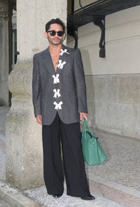 IPA88864193 - Milan, Italy: Luisa Beccaria SS27 MFW Fashion Show and Backstage: Spring Summer 2027 In the photo: guests at the Luisa Beccaria fashion show  Copyright: xNickxZonnaxxcopyrightx x xNickxZonnax IPA88864193