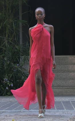 IPA88864229 - Milan, Italy: Luisa Beccaria SS27 MFW Fashion Show and Backstage: Spring Summer 2027 In the photo: Luisa Beccaria fashion show  Copyright: xNickxZonnaxxcopyrightx x xNickxZonnax IPA88864229