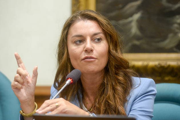 Foto IPP Marco Mattei Roma 23 09 2026 Camera dei deputati conferenza stampa della Lega per illustrare una proposta di legge contro l integralismo islamico in Italia nella foto Susanna Ceccardi Italy Photo Press - World Copyright .