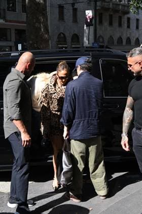 IPA88866644 - Milan: Jennifer Lopez in town for Fashion Week Pictured: Jennifer Lopez  Copyright: xManuelexMangiarotti ipa-agency.netx xManuelexMangiarottix IPA88866644