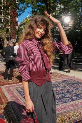 IPA88865906 - Milan, Milan Women™s Fashion Week Spring Summer 2027 - Women™s Fashion, Spring Summer 2027 - Antonio Marras fashion show front row in the photo: guest  Copyright: xRiccardoxGIordanox xRiccardoxGiordano IPAx IPA88865906