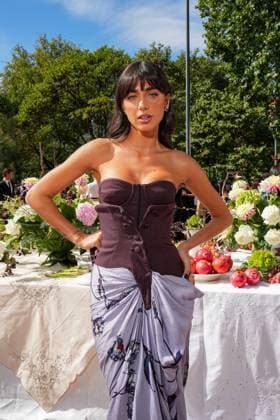 IPA88865996 - Milan, Milan Women™s Fashion Week Spring Summer 2027 - Women™s Fashion, Spring Summer 2027 - Antonio Marras fashion show - front row in the photo: guest  Copyright: xRiccardoxGIordanox xRiccardoxGiordano IPAx IPA88865996