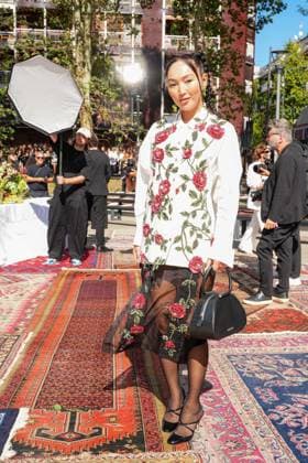 IPA88865853 - Milan, Milan Women™s Fashion Week Spring Summer 2027 - Women™s Fashion, Spring Summer 2027 - Antonio Marras fashion show - front row in the photo: guest  Copyright: xRiccardoxGIordanox xRiccardoxGiordano IPAx IPA88865853