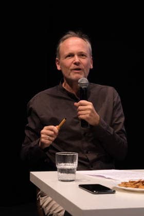 RECORD DATE NOT STATED Wolfgang Ullrich in Bazon Brocks Denkerei im Hoftheater Kreuzberg e.V. Naunynstraße 63, Berlin-Kreuzberg, 7.9.2026 zum Thema: Wirkung erniedrigt die Werke. Summa der Überlegungen vom Verhältnis von Wirkung und Werk; warum wir alle Autoren zitieren, deren Werke wir gar nicht kennen. mit Brock, Lambert Wiesing und Wolfgang Ullrich