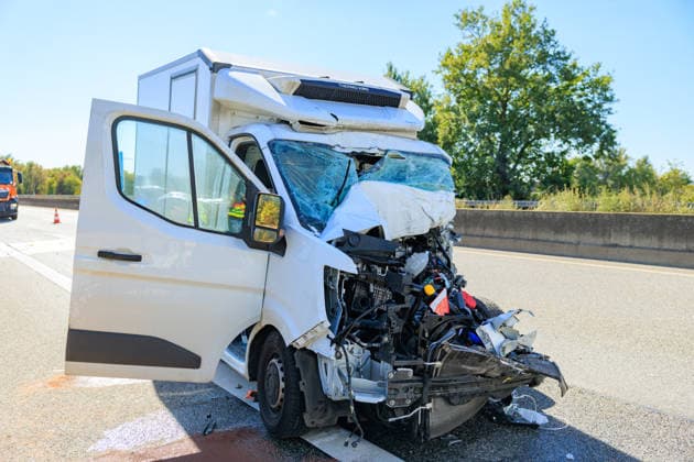 Sprinter kollidiert mit LKW an Stauende Rettungshubschrauber im Einsatz Fahrer schwer verletzt Am 23.09.2026 fuhr gegen 11:45 Uhr auf der A67 zwischen den Anschlussstellen Büttelborn und Groß-Gerau ein 20 Jahre alter Transporterfahrer auf einen vor ihm abbremsenden Lkw auf. Der Fahrer war im Fahrzeug eingeklemmt, wurde von der Feuerwehr befreit und erlitt schwere, aber nicht lebensbedrohliche Verletzungen. Ein Rettungshubschrauber landete auf der Autobahn und flog ihn in ein Krankenhaus nach Frankfurt. Der Lkw-Fahrer blieb unverletzt. Die Fahrbahn Richtung Rüsselsheim war rund eineinhalb Stunden gesperrt, die Autobahnpolizei Südhessen ermittelt zur Unfallursache. Büttelborn A67 Hessen Deutschland