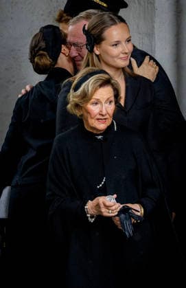 23-09-2026 Norway Funeral of Princess Astrid at the Ris Church in Oslo. Princess Ingrid Alexandra and Queen Sonja Â  Copyright: xPPEx