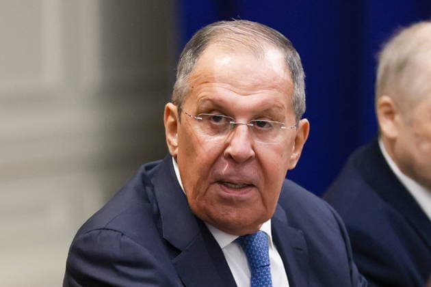 USA, NEW YORK New York City - SEPTEMBER 23, 2026: Russian Minister of International Affairs Sergei Lavrov is seen at a meeting with US Secretary of State Marco Rubio during the 2026 High-level Week at the 81st session of the UN General Assembly New York City USA  - ZUMAt113 20260923_zaa_t113_263 Copyright: xAlexanderxShcherbakx