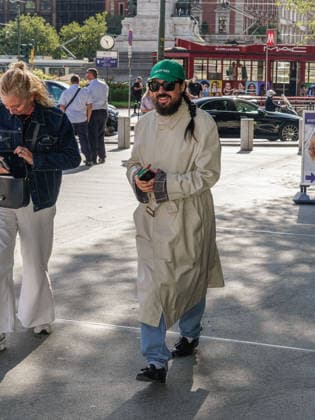 IPA88870917 - Milan, Milan Women s Fashion Week Spring Summer 2027 - Women s Fashion, Spring Summer 2027 - JIL SANDER fashion show - arrivals - pictured: Alessandro Michele  Copyright: xEmanuelexRobertoxDexCarlix xx IPA88870917
