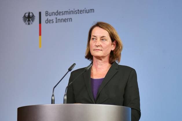 Berlin, Deutschland, 23.09.2026: Bundesinnenministerium: Statement zum Aktionsplan gegen Sozialleistungsmissbrauch: Leonie Gebers (SPD) Copyright: xdtsxNachrichtenagenturx dts_136137