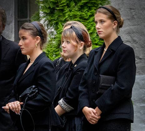 23-09-2026 Norway Funeral of Princess Astrid at the Ris Church in Oslo. Maud and Leah and Emma Â  Copyright: xPPEx
