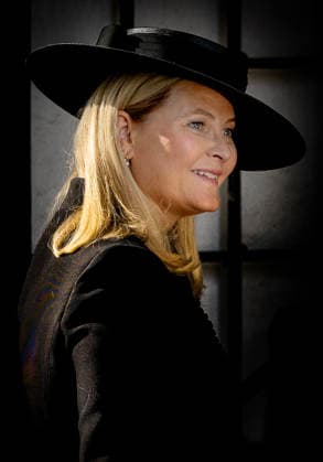 23-09-2026 Norway Funeral of Princess Astrid at the Ris Church in Oslo. Queen Mette-Marit Â  Copyright: xPPEx