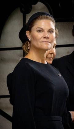 23-09-2026 Norway Funeral of Princess Astrid at the Ris Church in Oslo. Princess Victoria Â  Copyright: xPPEx