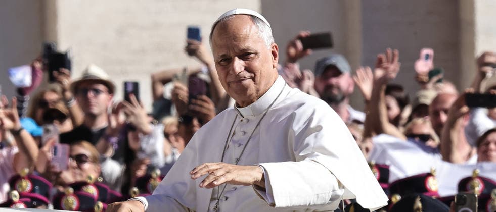 September 23, 2026. Vatican City - POPE LEO XIV during his weekly General Audiencein St. Peter s Square at the Vatican EvandroInetti_via ZUMA Wire Vatican City State  - ZUMAi15_ 20260923_zaf_i15_041 Copyright: xEvandroxInettix