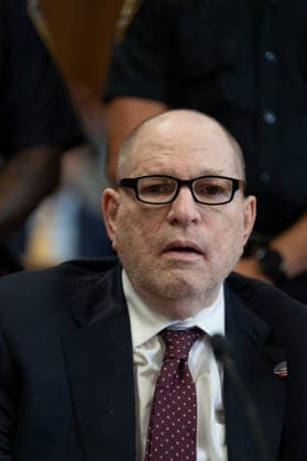 Harvey Weinstein appears in Manhattan Supreme Court to be sentenced for sexually assaulting Miriam Haley Tuesday, September 23, 2026 in New York City New York. Pool  NYP202609239001 BARRYxWILLIAMS