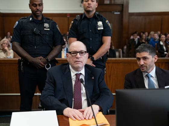 Harvey Weinstein appears in Manhattan Supreme Court to be sentenced for sexually assaulting Miriam Haley Tuesday, September 23, 2026 in New York City New York. Pool  NYP202609239005 BARRYxWILLIAMS