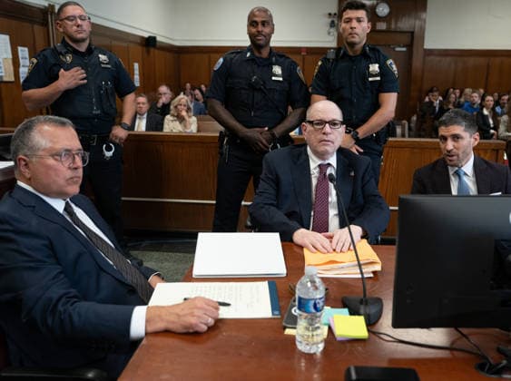 Harvey Weinstein appears in Manhattan Supreme Court to be sentenced for sexually assaulting Miriam Haley Tuesday, September 23, 2026 in New York City New York. Pool  NYP202609239008 BARRYxWILLIAMS