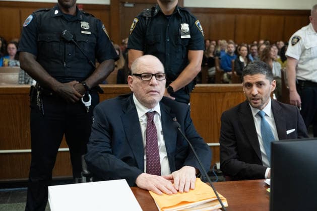 Harvey Weinstein appears in Manhattan Supreme Court to be sentenced for sexually assaulting Miriam Haley Tuesday, September 23, 2026 in New York City New York. Pool  NYP202609239020 STEVENxHIRSH
