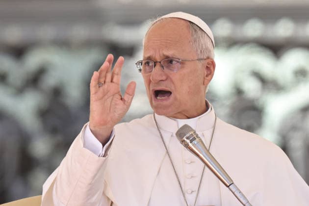 September 23, 2026. Vatican City - POPE LEO XIV during his weekly General Audiencein St. Peter s Square at the Vatican EvandroInetti_via ZUMA Wire Vatican City State - ZUMAi15_ 20260923_zaf_i15_016 Copyright: xEvandroxInettix