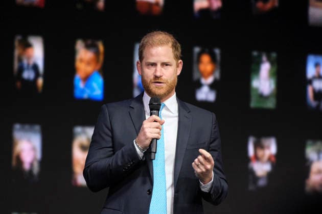 NEW YORK, NY- SEPTEMBER 23: Prince Harry, Duke of Sussex on stage at the Clinton Global Initiative 2026 Annual Meeting at The New York Hilton Midtown in New York, NY on September 23, 2026. Copyright: xKatiexGodowskix