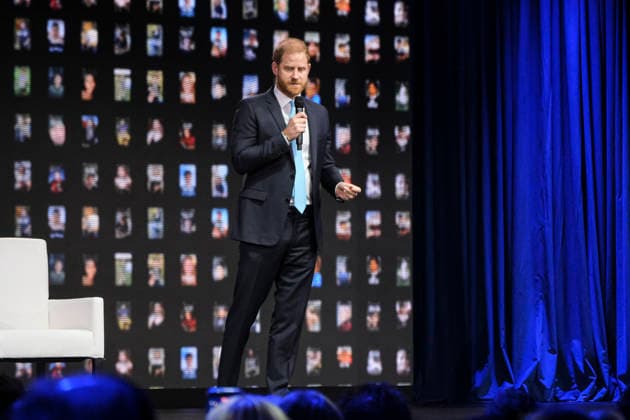 NEW YORK, NY- SEPTEMBER 23: Prince Harry, Duke of Sussex on stage at the Clinton Global Initiative 2026 Annual Meeting at The New York Hilton Midtown in New York, NY on September 23, 2026. Copyright: xKatiexGodowskix