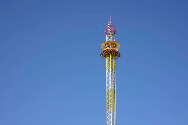 Fahrgeschäft Hangover auf dem Oktoberfest Wiesn, München 23.09.2026