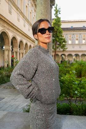 IPA88874797 - Milan, Milan Women™s Fashion Week Spring Summer 2027 - Women™s Fashion, Spring Summer 2027 - Missoni fashion show - pictured in the front row: guest  Copyright: xRiccardoxGIordanox xRiccardoxGiordano IPAx IPA88874797
