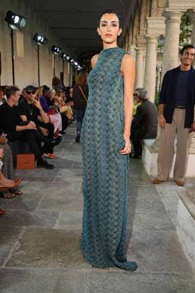 IPA88874933 - Milan, Milan Women™s Fashion Week Spring Summer 2027 - Women™s Fashion, Spring Summer 2027 - Missoni fashion show - pictured in the front row: guest  Copyright: xRiccardoxGIordanox xRiccardoxGiordano IPAx IPA88874933