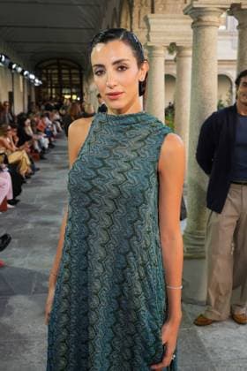 IPA88874942 - Milan, Milan Women™s Fashion Week Spring Summer 2027 - Women™s Fashion, Spring Summer 2027 - Missoni fashion show - front row in the photo: guest  Copyright: xRiccardoxGIordanox xRiccardoxGiordano IPAx IPA88874942
