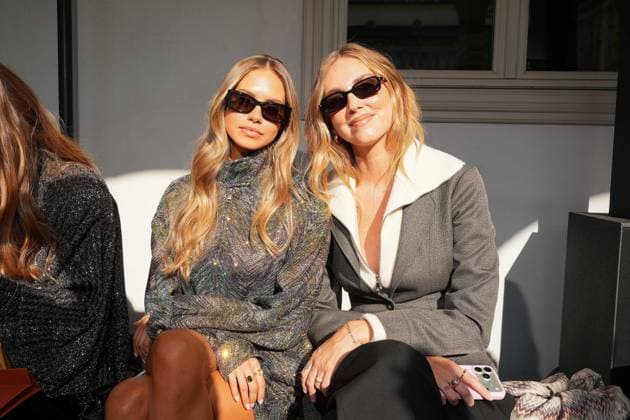 IPA88874958 - Milan, Milan Women s Fashion Week Spring Summer 2027 - Women s Fashion, Spring Summer 2027 - MISSONI fashion show - arrivals - pictured: Leonie Hanne, Laila Hasanovic  Copyright: xRiccardoxGIordanox xRiccardoxGiordano IPAx IPA88874958