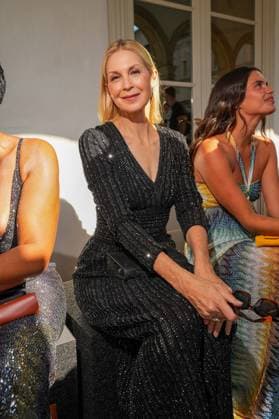 IPA88874968 - Milan, Milan Women s Fashion Week Spring Summer 2027 - Women s Fashion, Spring Summer 2027 - MISSONI fashion show - arrivals - pictured: Kelly Rutherford  Copyright: xRiccardoxGIordanox xRiccardoxGiordano IPAx IPA88874968