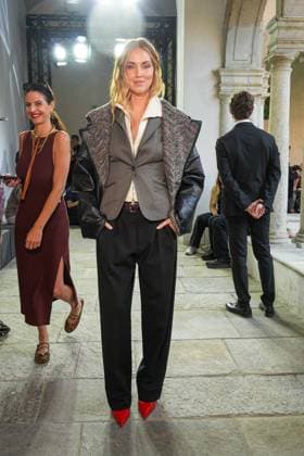 MFW - Missoni Front Row Chiara Ferragni attends the Missoni Spring Summer 2027 fashion show during Milan Women s Fashion Week in Milan, Italy on Undated. Photo by Riccardo Giordano IPA ABACAPRESS.COM Milan Italy  Copyright: xGiordanoxRiccardo IPA ABACAx