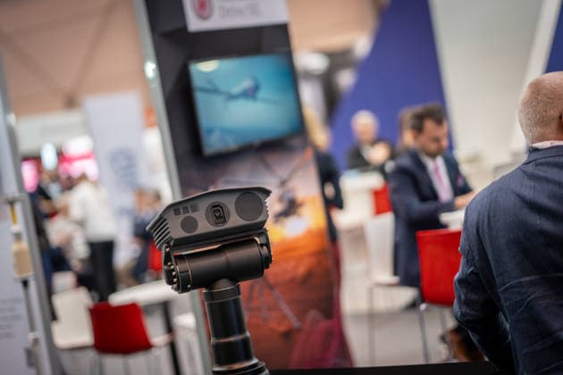 Blick in die Ausstellungshallen und auf das Messegelände -;Rüstungsmesse Euro Defence Expo 2026 in Essen, Deutschland, Essen Nordrhein-Westfalen Deutschland Messegelände