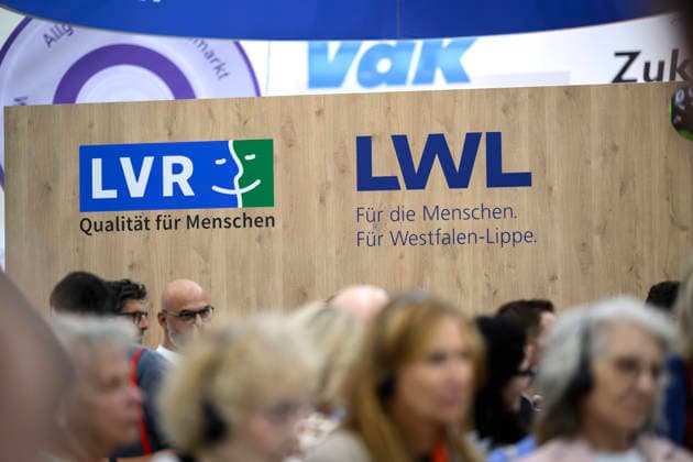 Feature, Stand der LVR LWL . REHACARE Fachmesse für Rehabilitation und Pflege, vom 23.09. - 26.09.2026 in Düsseldorf Deutschland. Messe