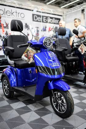 Feature, E-Roller, Rolektro E-Trike 25. REHACARE Fachmesse für Rehabilitation und Pflege, vom 23.09. - 26.09.2026 in Düsseldorf Deutschland. Messe