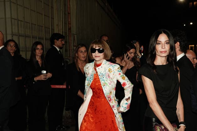 IPA88878371 - MILAN - Gala dinner at the Royal Palace in Milan to mark the opening of Milan Women s Fashion Week 2026 2027. Pictured: Anna Wintour.  Copyright: xEmanuelexRobertoxDexCarlix xx IPA88878371