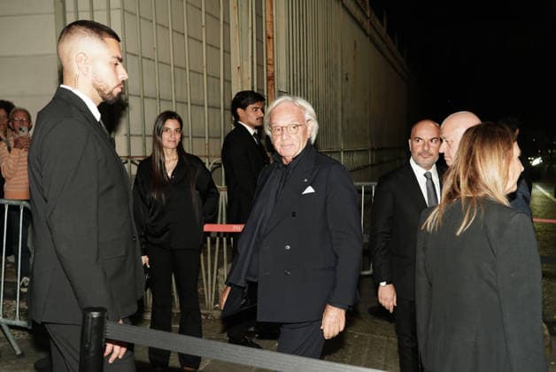 IPA88878382 - MILAN - Gala dinner at the Royal Palace in Milan to mark the opening of Milan Women s Fashion Week 2026 2027. Pictured: Diego Della Valle.  Copyright: xEmanuelexRobertoxDexCarlix xx IPA88878382