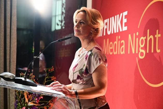 FUNKE Media Night ** NUR FÜR REDAKTIONELLE ZWECKE ** EDITORIAL USE ONLY **<p>Die Media Night im Stue, fotografiert am 23.09.2026 in Berlin. Berlin Berlin Berlin Copyright: MaurizioxGambarini