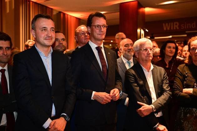 FUNKE Media Night ** NUR FÜR REDAKTIONELLE ZWECKE ** EDITORIAL USE ONLY **<p>Die Media Night im Stue, Hendrik Wüst (CDU), Ministerpräsident des Landes NRW, fotografiert am 23.09.2026 in Berlin. Berlin Berlin Berlin Copyright: MaurizioxGambarini