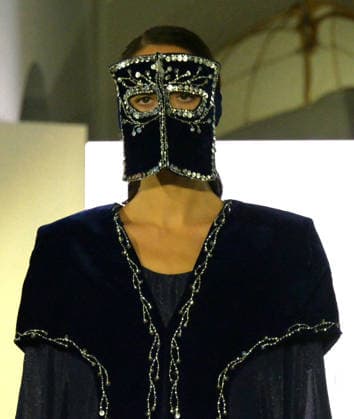 IPA88882193 - Milan, Italy ORIENTAL FASHION SHOW SS27 MFW Fashion Show and Backstage Spring Summer 2027 In the photo: YOLAND by Tafool Abdullah fashion show  Copyright: xNickxZonnaxxcopyrightx x xNickxZonnax IPA88882193