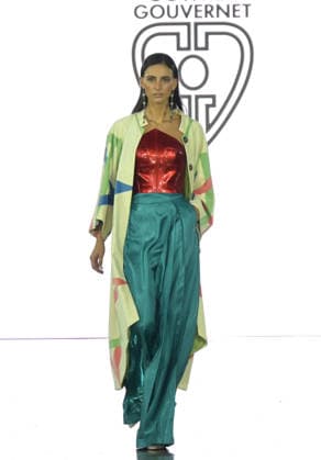 IPA88882229 - Milan, Italy ORIENTAL FASHION SHOW SS27 MFW Fashion Show and Backstage Spring Summer 2027 In the photo: GOWHER GOUVERNET fashion show  Copyright: xNickxZonnaxxcopyrightx x xNickxZonnax IPA88882229