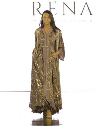 IPA88882241 - Milan, Italy ORIENTAL FASHION SHOW SS27 MFW Fashion Show and Backstage Spring Summer 2027 In the photo: RENA Madrid. Casablanca fashion show  Copyright: xNickxZonnaxxcopyrightx x xNickxZonnax IPA88882241